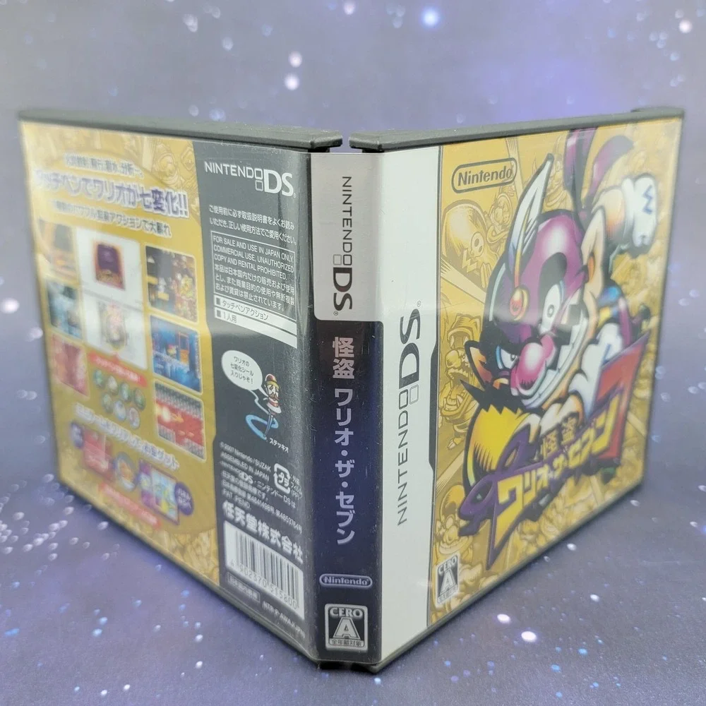 Kaitou Wario The Seven (Nintendo DS) JAPANESE Video Game w/ Stickers 0259